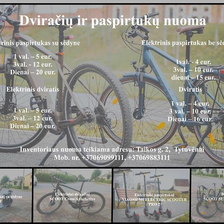 Motel Samana Tytuvenai Zewnętrze zdjęcie